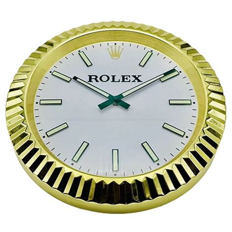 rolex wandklok logo met|Luxury Rolex Wall Clocks for Timeless Elegance.